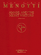 Amahl and the Night Visitors Cloth Bound Full Score cover